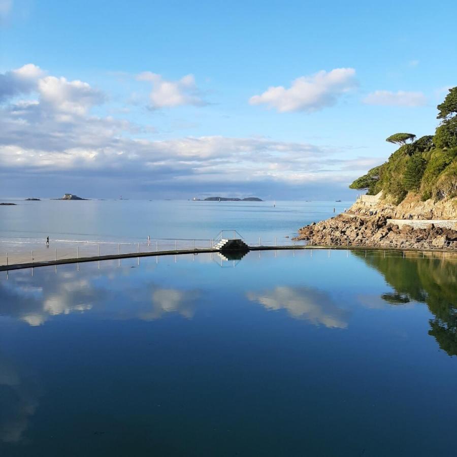 T2 50M Du Marcheplagesjardin Priverue Calme Ντινάρ Εξωτερικό φωτογραφία